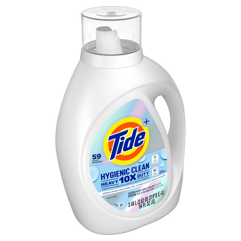 Tide Free & Gentle High Efficiency Hygienic Clean Heavy Duty Laundry Detergent Liquid Soap, 4 of 11
