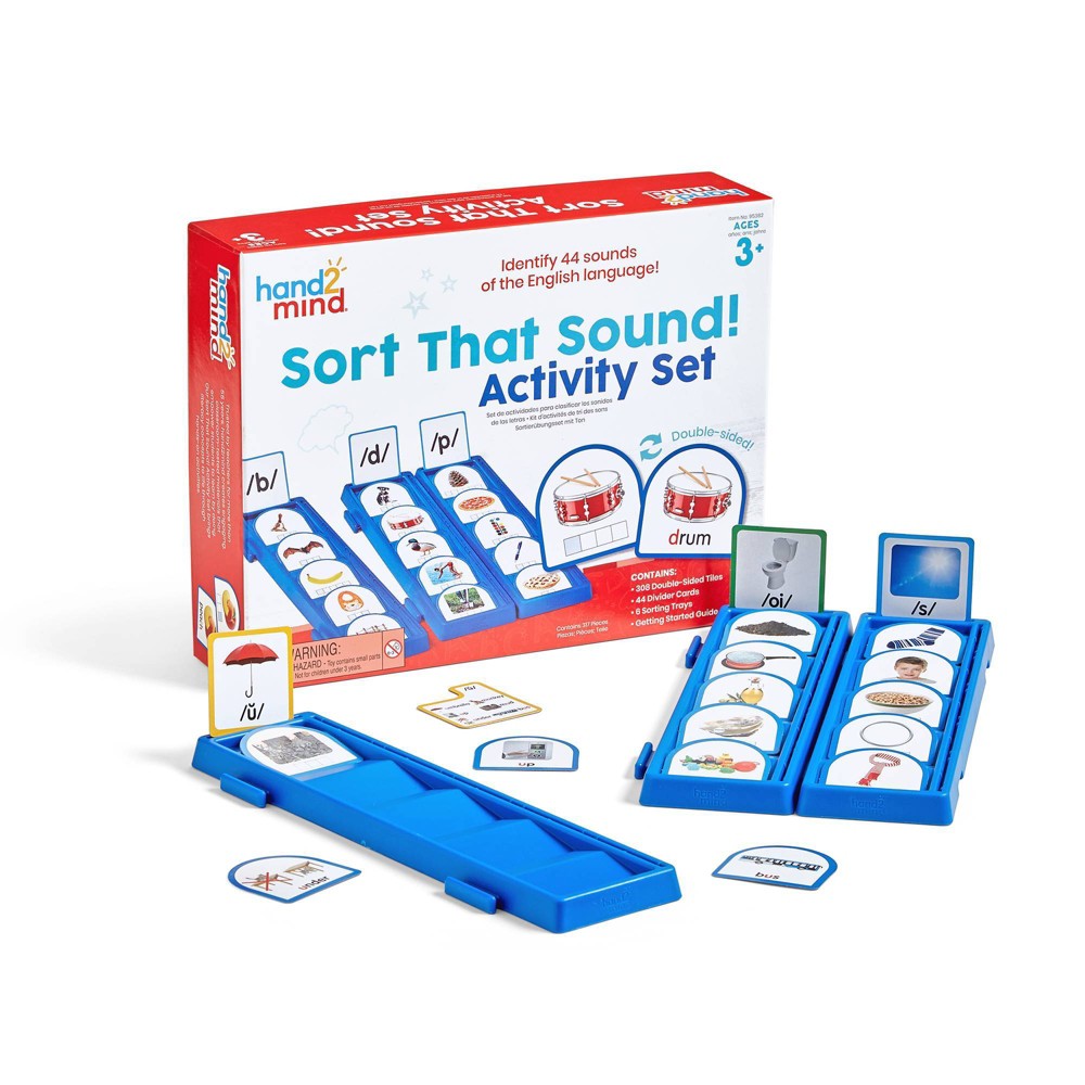 Photos - Educational Toy Hand2Mind Sort That Sound! Activity Set