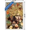 Trends International Jena DellaGrottaglia: Cosmic Zodiac - Virgo Framed Wall Poster Prints - 3 of 4