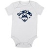 NCAA UConn Huskies Infant Boys' 3pk Short Sleeve Bodysuit - 3 of 4