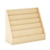 Guidecraft EdQ Book Display for Kids:  Wooden Montessori Bookshelf | 5-Tier Kids Bookcase for Preschool, Playroom, Nursery, Classroom Furniture - 3 of 4