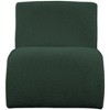 Meridian Furniture,Mulberry Boucle Fabric Accent Chair - 3 of 4