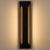 LamQee Modern Outdoor Wall Light Exterior Lighting Fixtures, Black Outdoor Light Fixture, LED Outdoor Wall Sconce Lighting Outside Lights - 4 of 4