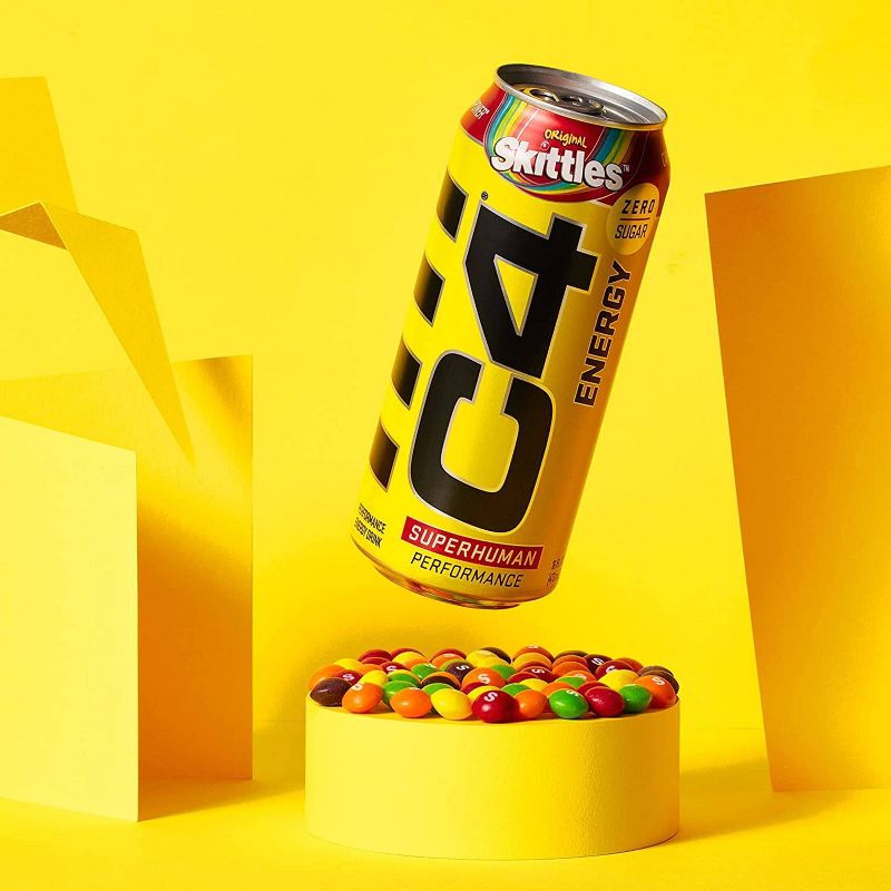 C4 Energy Skittles - 16 fl oz, 2 of 6