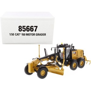CAT Caterpillar 150 Motor Grader with Operator "High Line Series" 1/50 Diecast Model by Diecast Masters - 1 of 4