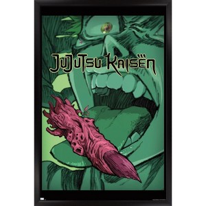 Trends International Jujutsu Kaisen - Teaser English Framed Wall Poster Prints - 1 of 4