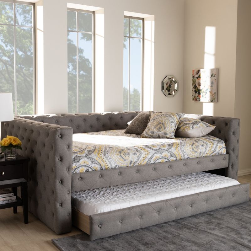 Anabella Daybed with Trundle - Baxton Studio, 3 of 13