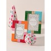 Shiraleah "Joy" Assorted Set Of 6 Multicolored Felt Christmas Ornaments - 4 of 4