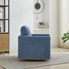 30.7" Swivel Accent Chair Club Chair, Lounge Armchair for Living Room, Apartment Nursery-- Frevyn - 3 of 4