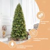 SEVOBAL Artificial Trees 5FT Christmas Tree with 756 Tips Pre Lit Christmas Tree Xmas Tree Artificial Christmas Tree, Green, 33"*8.5"*60" - 4 of 4