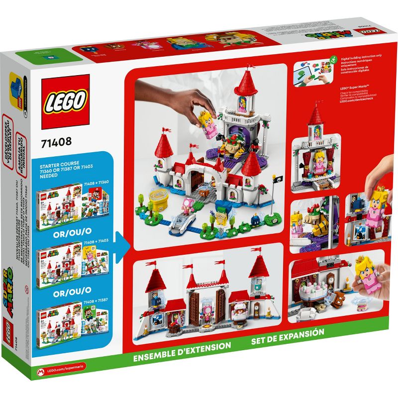 LEGO Super Mario Peach Castle Expansion Set Toy 71408, 5 of 8