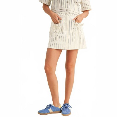 Women's Stripe Skirt - MIOU MUSE