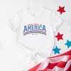 Simply Sage Market Made Free In America Short Sleeve Tee - M - White - 2 of 4