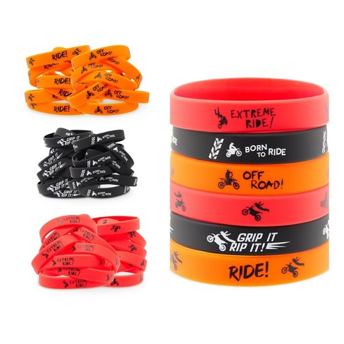 Faithful Finds 24 Pack Religious Silicone Bracelets, Motivational Christian  Rubber Wristbands