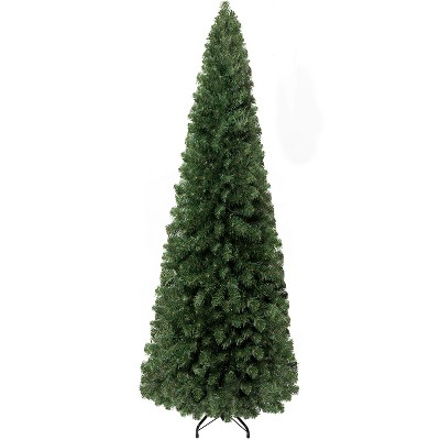 Home Imports Emporium Vienna Slim Pre-Lit Artificial Christmas Prelit Tree, Green