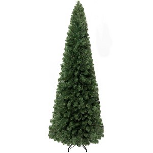 Home Imports Emporium Vienna Slim Pre-Lit Artificial Christmas Prelit Tree, Green - 1 of 4
