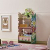 FONTOI Hand Painted Bookshelf with Drawers for Kids Rooms, Baby Toy Organizer Toddler Nursery Book Shelves, Pink, 7.87"*33.07"*16.33" - 4 of 4