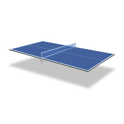 VisioGear Game Tables, 6FT Ping Pong Conversion Tables Top, Foldable & Portable Table for Tennis, Blue, 71"*35.5"*0.47"