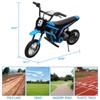 Electric Dirt Bike for Kids, 24 v Motorcycle with 3-Speed Modes 14.29 MPH & Shock-Absorbing Design - Max 135 LBS Off-Road Dirt Bikes - 4 of 4