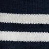 navy / white stripes