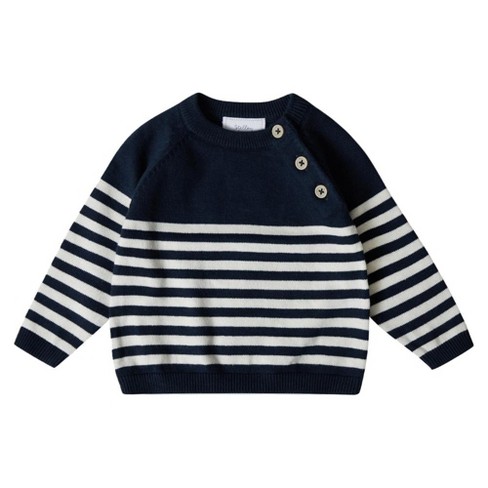 Newborn, Baby and Toddler 100% Cotton Long Sleeve Sweater Knit One