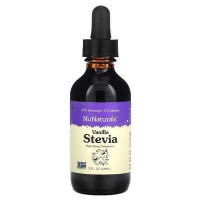 NuNaturals Vanilla Stevia, 2 fl oz (59 ml)