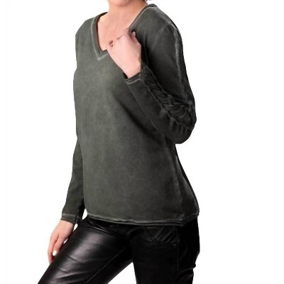 Women's V-Neck Top - ANGEL