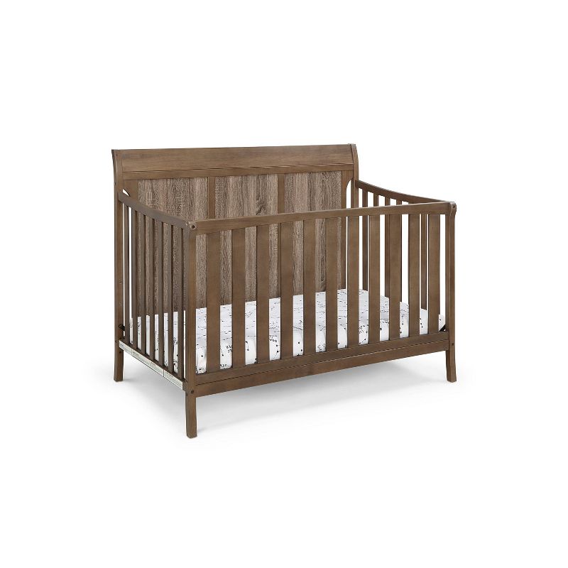 Suite Bebe Shailee 4-in-1 Convertible Crib - Brown/Brown Stone, 3 of 10