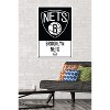 Trends International NBA Brooklyn Nets - Logo 21 Unframed Wall Poster Prints - 2 of 4