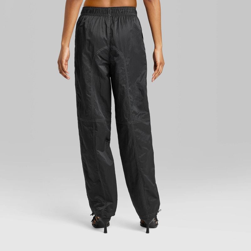Women's High-Rise Toggle Parachute Pants - Wild Fable™, 4 of 7