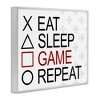 Stupell Industries Gamer Button Shapes Framed Giclee Art, White, 14" x 11" - 2 of 4