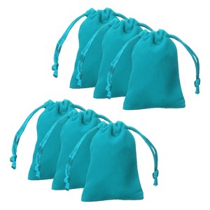 Unique Bargains Velvet Reusable Soft Jewelry Headphone Candy Drawstring Gift Bags 20 Pcs - 1 of 4