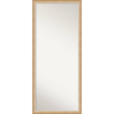 29 X 65 Crackled Framed Full Length Floor/leaner Mirror Metallic - Amanti  Art : Target