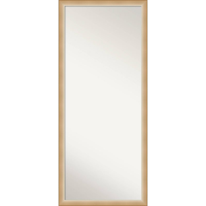 27&#34; x 63&#34; Eva Ambre Framed Full Length Floor/Leaner Mirror Gold - Amanti Art, 1 of 8