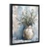 Stupell Industries Potted Olive Branches Black Framed Floater Canvas Wall Art - 3 of 4