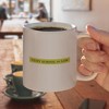 CUNY School of Law Secondary Logo Ceramic Coffee Mug Novelty Gift Mugs for Coffee Tea and Hot Drinks 11oz White - 4 of 4