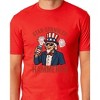 Fourth Of July Men's Star-Spangled Uncle Sam Parody Funny T-Shirt - 4 of 4