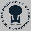 Women's Star Trek: The Next Generation Property Of The USS Enterprise T-Shirt - 2 of 4