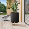 Maggift Round Tall Planter - 2 of 4