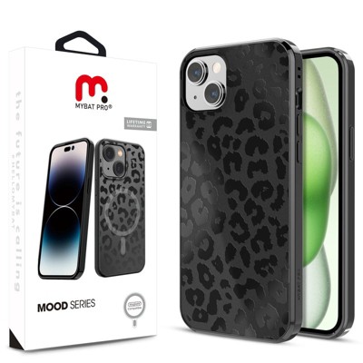 MyBat Pro Mood Series MagSafe Case for Apple iPhone 15 Plus (6.7) / 14 Plus (6.7) - Black Leopard