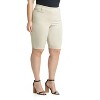 Rekucci Curvy Woman Ease into Comfort Pull-On Modern City Shorts with Tummy Control and Real Pockets - 2 of 4