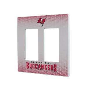 NFL NFC Teams Linen Hidden-Screw Light Switch Plate for Double Rocker - 1 of 4