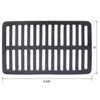 SEVOBAL Outdoor Grills, Griddles and Smokers Oval Cast Iron Hibachi Grill, Portable Charcoal Grill for Outdoor Cooking, Black, 17"*12"*9.9" - 4 of 4
