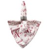 Design Imports Vintage Christmas Print Napkin Set/6 - 4 of 4