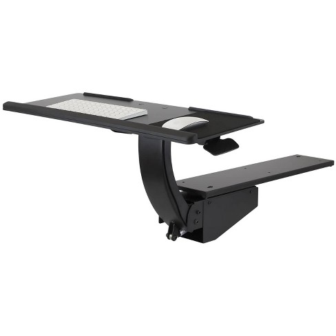 WUK Bracket Ergonomics Keyboard Drawer Tray Holder Under Desk Platform  Furniture Office Accessories Suits 61/70 x 30cm Sliding Computer Tray  Keyboard