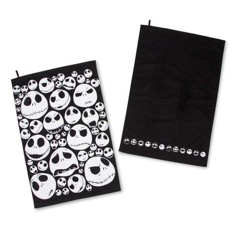 Nightmare Before Christmas Black & White Oven Mitt