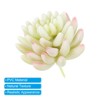 Unique Bargains Unpotted Realistic Textured Decoration Artificial Succulent Plants - 4 of 4