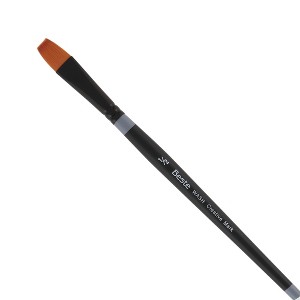 Creative Mark Beste Golden Taklon Wash #10x0 - 2 Pack Artist Brush, Professional Watercolor Brushes, For Acrylic Painting, Short Handle, Sharp Edges, - 1 of 4