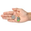 Disney Girls Lilo & Stitch Gold Plated Necklace with Stitch Pendant - Stitch Gifts Jewelry, 16 + 2'' - 4 of 4