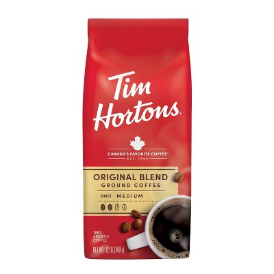 Tim Hortons Medium Roast Ground Coffee - 12oz